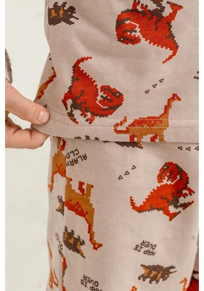 Rolypoly Erkek Çocuk Nap Is Over Sarı Uzun Kol Pijama Takım Rp3887-c-v2 Rp3887-c-v2