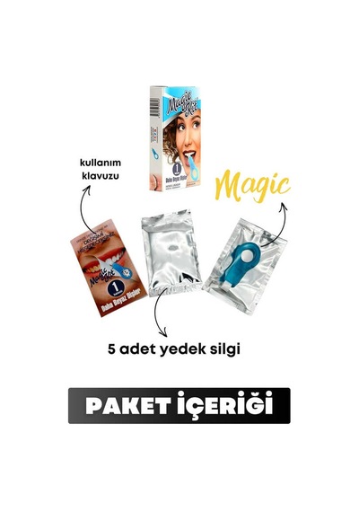 Diş Siisi 1 Aparatlı + 5 Yedek Süngerli Set 1 Paket