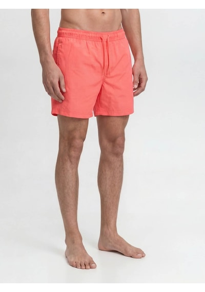 Jack & Jones Jpstmauı Tropıc Solıd Mercan Erkek Deniz Şortu 12291385