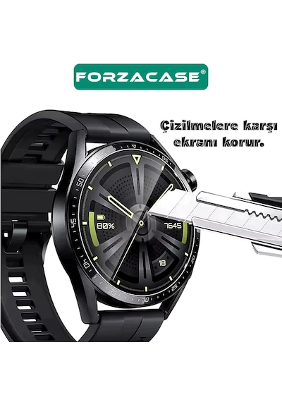 Forzacase Huawei Watch Gt 7 41mm İle Uyumlu Temperli Kırılmaz Cam Ekran Koruyucu - Fc861