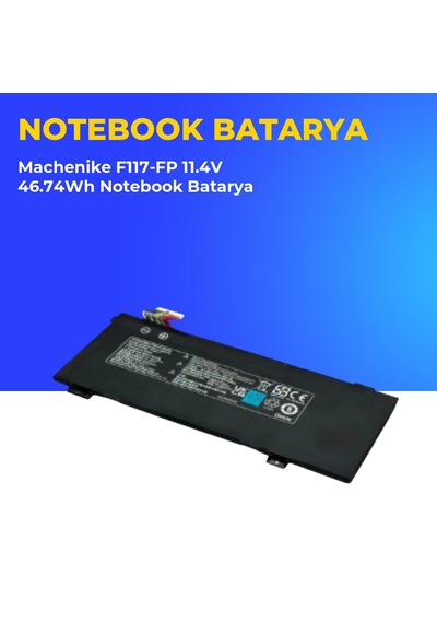 Machenike F117-fp 11.4v 46.74wh Notebook Batarya