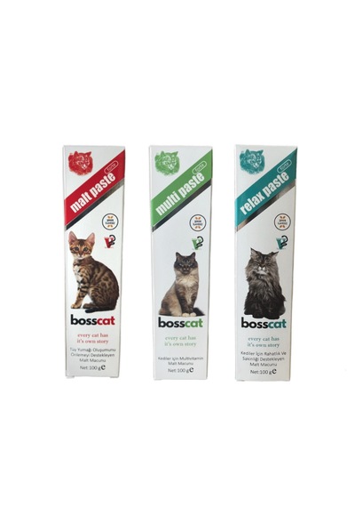 Bosscat Malt Macunu 3 x 100 G
