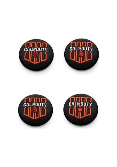 Cafele PS4 - PS5 - Xbox One X/S - Series X - Series S Analog Koruyucu Silikon Pad Call Of Duty Black Ops 4