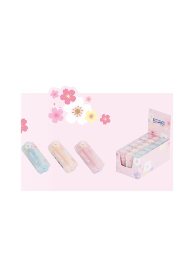 Gıpta Silgi Transparent Çiçekli Şekilli 18 Li K234300