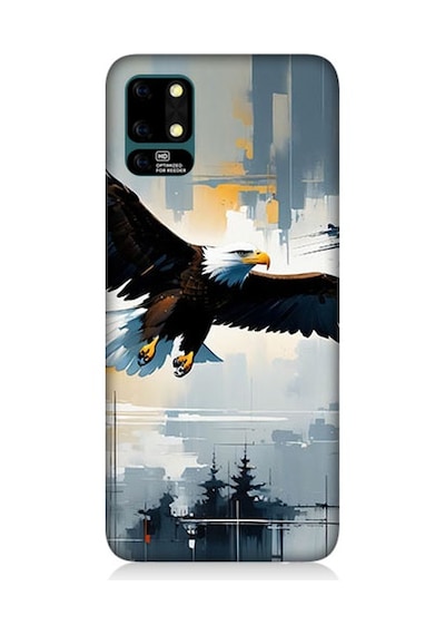 Reeder S19 Max Uyumlu Uçan Kartal Desenli Silikon Kılıf