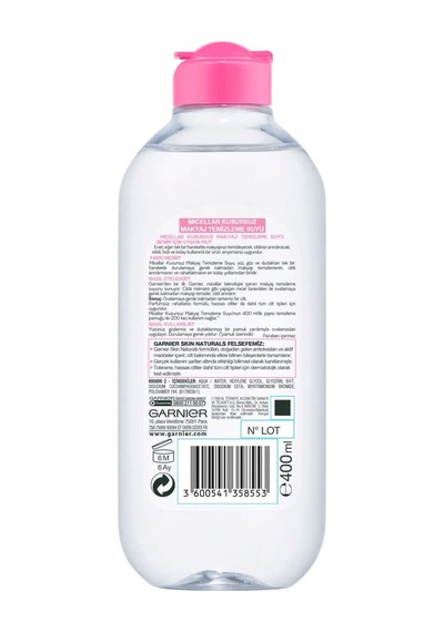 Micellar Kusursuz Makyaj Temizleme Suyu 400 Ml