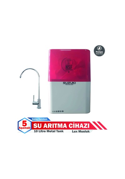 Suzukı Technology Pompalı 5 Aşamalı Su Arıtma Cihazı Eko Model