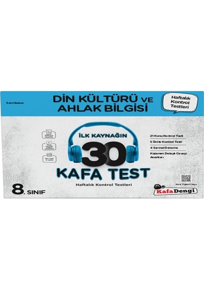 Kafadengi 8.sınıf Din Kültürü Kafa Soru Bankası
