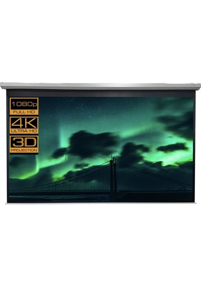 Reflecta Crystalline Motorlu 4k Perde 400x270 390x220 Cm 16:9 45 Cm Bordür