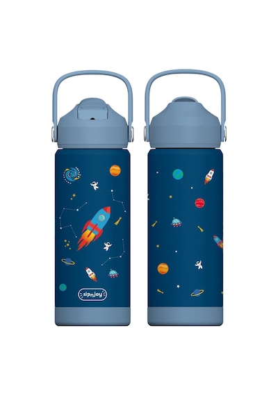 Sipnjoy - Flipsip Çocuk Su Termosu 550 Ml - Star Explorer