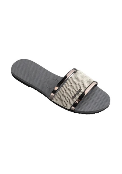 Havaianas You Trancoso Premium Steel Grey Gümüş Kadın Terlik Gri