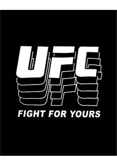 Zepplin Giyim UFC FG Büyük Sırt Patch Yama