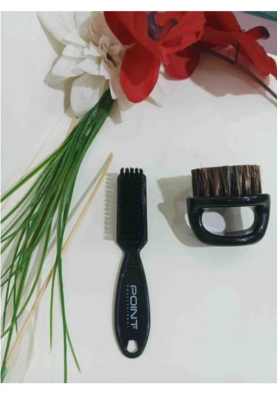 Smp Berber Ense Fırçası Fade Fırça 2 Li Set Profesyonel