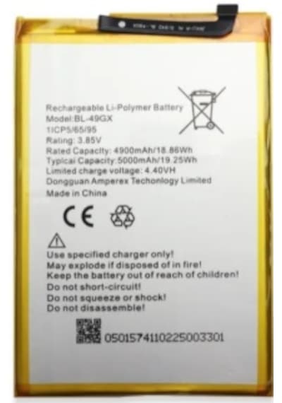 İnfinix Zero 8ı Bl-44cx Uyumlu Güçlendirilmiş İthal Pil + Montaj Seti