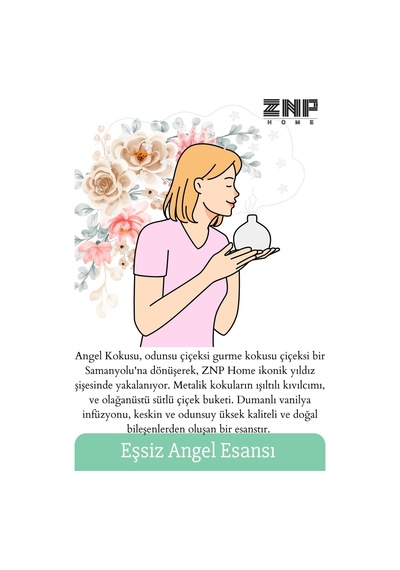 Angel Çubuklu Oda Kokusu Esansiyel Uçucu Diffuser Angel 50ml