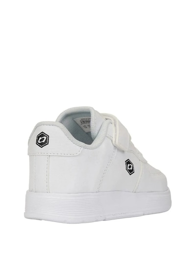 Zacoz Unisex Çocuk Spor Ayakkabı Cırt Cırtlı Hafif Rahat Günlük Okul Sneaker beyaz