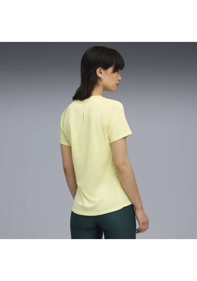 Puma Run Velocıty Tee W Poly Sarı Kadın T-shirt