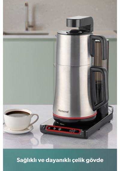 Homend Teabot 1785H Konuşan Otomatik Çay Makinesi