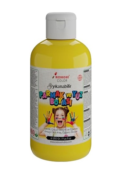 Sarı Parmak Boyası 250gr 12