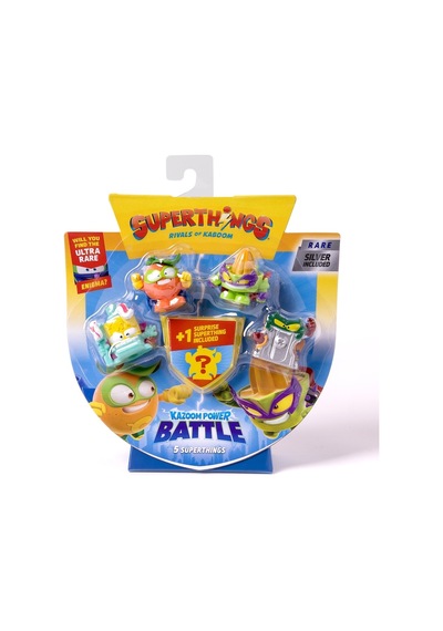 Superthings Battle 5'li Mini Figür Upc09000