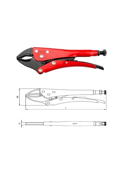 Ceta Form Ayarlı Pense X -grip 190 Mm