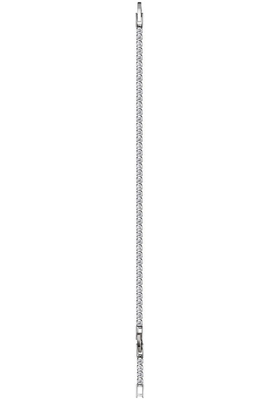 Merano Design 3mm Rhodium Su Yolu Bileklik Çok Renkli