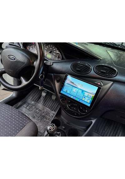 Ford Focus 1 1999 2005 Multimedya Carplay Navigasyon 9inç Double