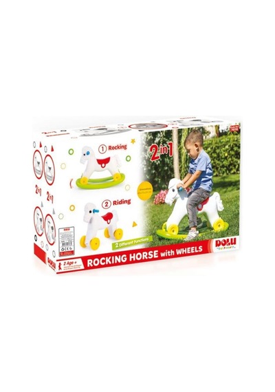 7078 Dolu. Sallanan Tekerlekli  At