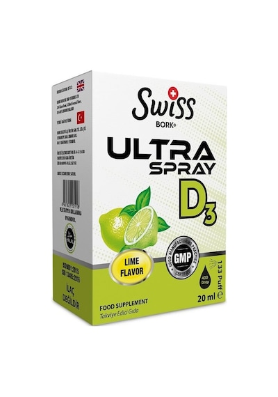 Swiss Bork Ultra D3 Sprey 20ml