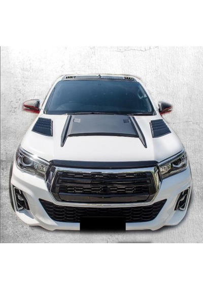 Toyota Hilux Revo Rocco 2015-2019 Kaput Üstü Koruma Kaplama Scoop