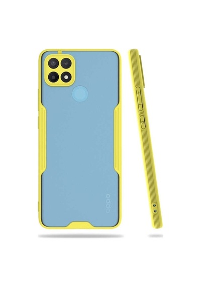 Oppo A15 Kilif Kamera Korumali Colorful Kapak 502111032