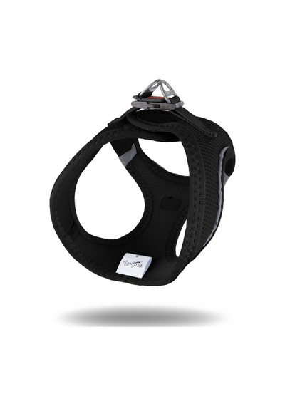 Air-Mesh Küçük ve Orta Irk Kedi Köpek Göğüs Tasması - Yumuşak, Nefes Alabilir, Dayanıklı SİYAH XL