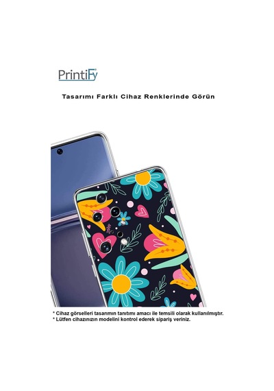 Samsung Galaxy Uyumlu A25 İle Retro Color 1 Kamera Korumalı Şeffaf Kılıf