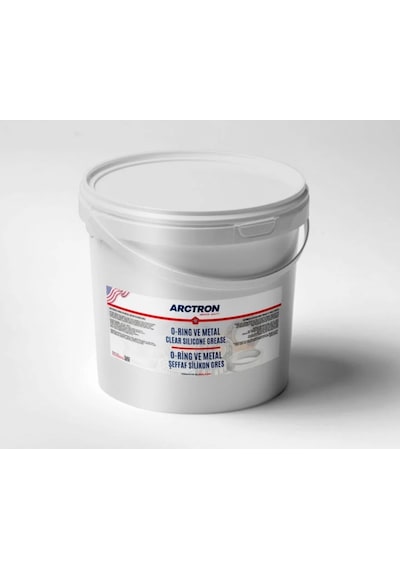 Arctron Silikon Gres Şeffaf O-ring Plastik-metal Yağlama - 14 Kg