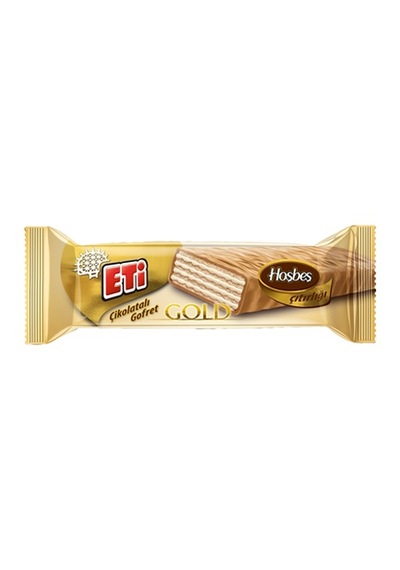 Eti Çikolatalı Gofret 35 X 29 G Gold 4'lü Paket