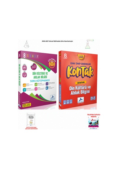 Paraf 8. Sınıf Lgs Din Kültürü Iq+kontakt 2 Kitap Seti