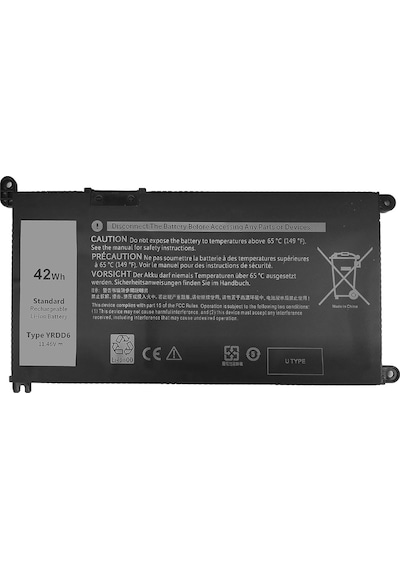 Nion Dell İnspiron 5591, 15 5591, 15-5591, P78f, P78f001 2 İn 1 Uyumlu Batarya Pil
