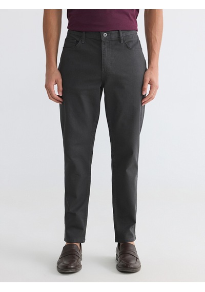 Lcwaıkıkı Classic Antrasit Rahat Kalıp Gabardin Erkek Chino Pantolon