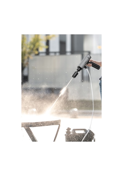 Auhma Acr-09 180w Fırçasız Şarjlı Basınçlı Yıkama Makinesi Katlanabilir Kablosuz Oto Yıkama Tabanc Gri