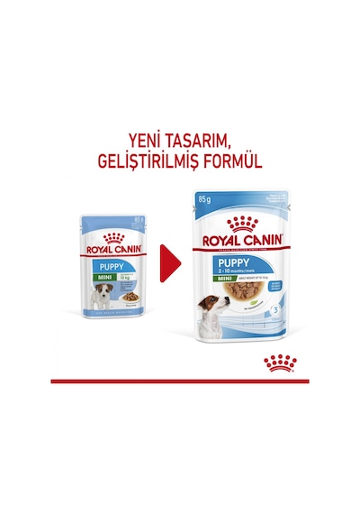 Royal Canin Küçük Irklar İçin Yavru Köpekler İçin Yaş Kedi Maması Soslu 12x85g 321065941