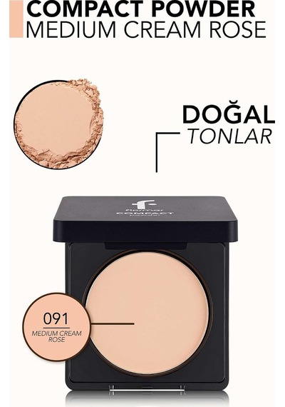 Compact Powder Yüksek Pigmentli & Yarı Mat Bitişli İnce Yapılı Kompakt Pudra - 092 Medium So Diğer