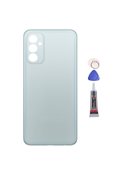 Samsung M23 Yeşil Uyumlu Arka Kapak Batarya Kapağı Pil Kapağı Yapışkan Ve Sökme Aparatıyla Beraber Full Set Yeşil