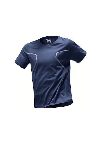 Ghassy Co. Erkek Ultra Esnek Nem Emici Vücut Geometrik Hızlı Kuruyan Hafif Spor T-shirt Lacıvert Ghassy Co. Erkek Ultra Esnek Nem Emici Vücut Geometrik Hızlı Kuruyan Hafif Spor T-shirt Lacıvert