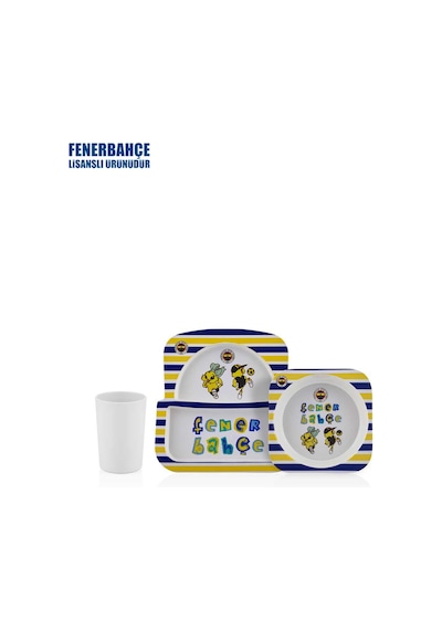 Neva N3374 Fenerbahçe Lisanslı 3 Parça Mama Takımı Fb-ZC277TDS01