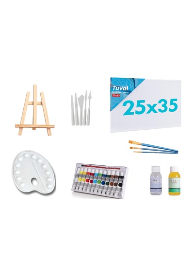 Hobi Market Art Ekonomik Yağlı Boya Başlangıç Seti
