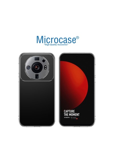 Microcase Xiaomi 12S Ultra Slim Serisi Silikon Kilif - Seffaf 553512794