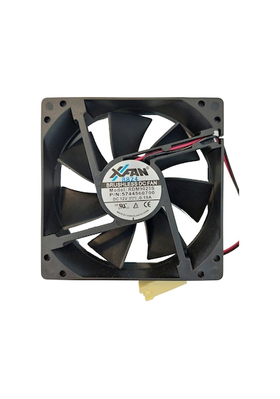 Xfan 90X90X25M Rdm9025S 12V 0.19A Kare Fan