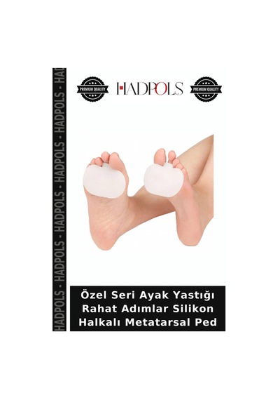 Özel Seri Ayak Yastığı Rahat Adımlar Silikon Halkalı Metatarsal Ped