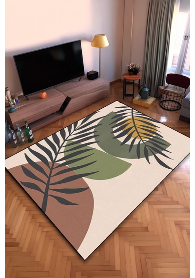 Bohem Yıkanabilir Kaymaz Taban Leke Tutmaz Salon Halısı Mutfak Halısı Ve Yolluk Bhmcrpt0028