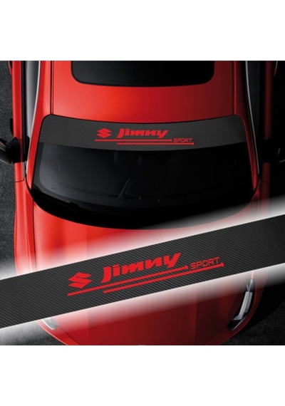 Suzuki Jimny Için Karbon Ön Cam Oto Sticker
